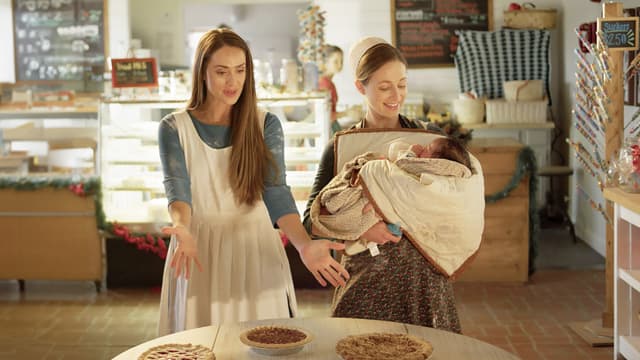 Christmas at the Amish bakery